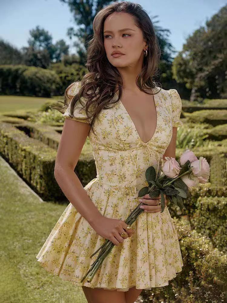 Citrine Mini Dress