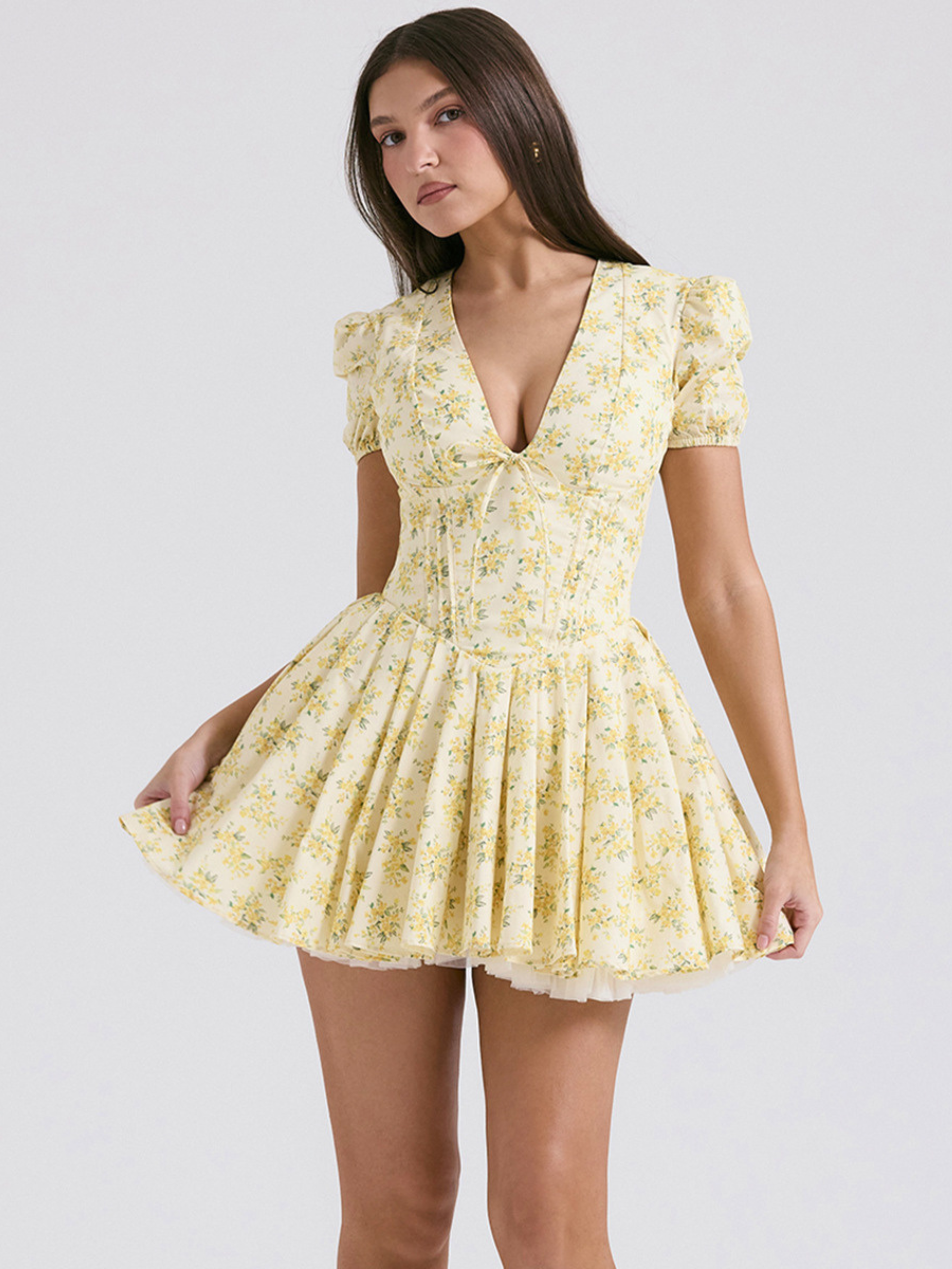 Citrine Mini Dress
